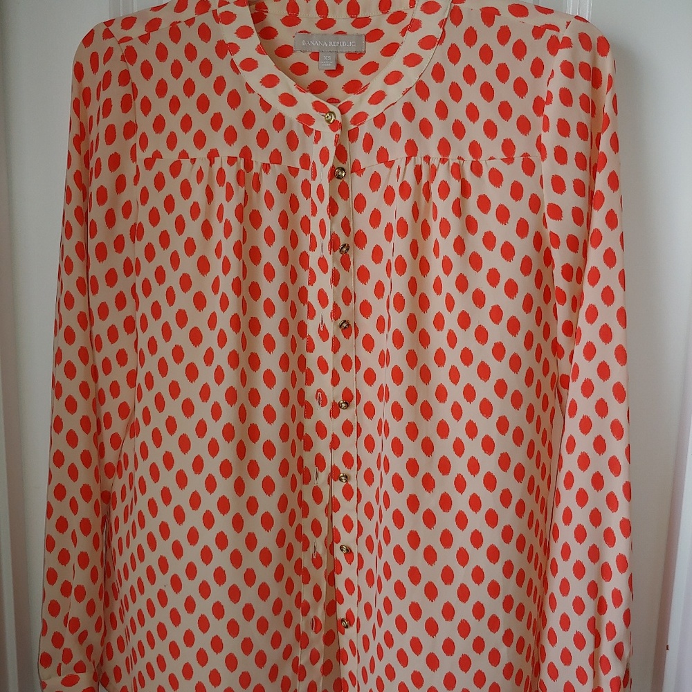 Banana Republic Long Sleeve Blouse